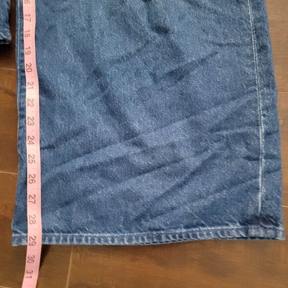 Snacks by MOTHER The Rigatoni Sneak Jeans Womens 30 Y2K Boho Baggy Relaxed - Picture 7 of 8